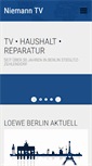 Mobile Screenshot of niemanntv.de